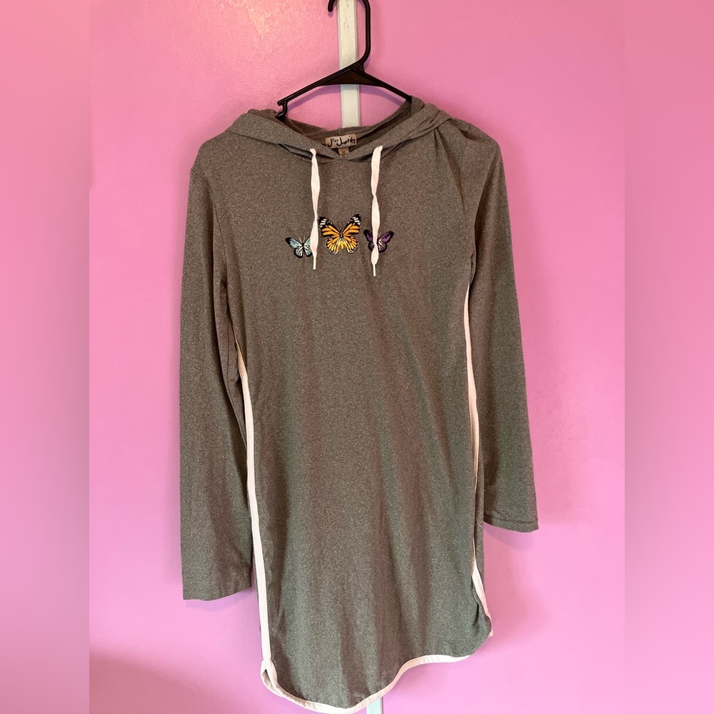 J for Justify Gray Sport Dress